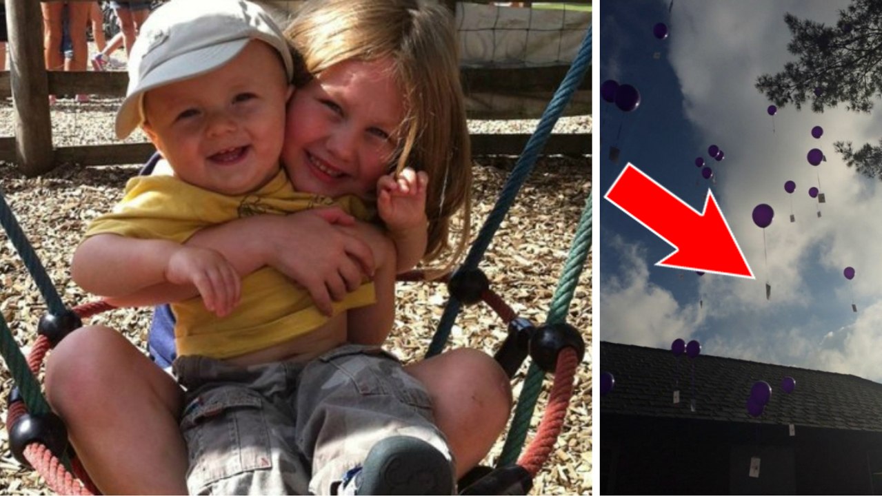 Ihr Vater starb und sie schreiben ihm eine Ballon-Nachricht, die … 1600 km entfernt gefunden wurde!