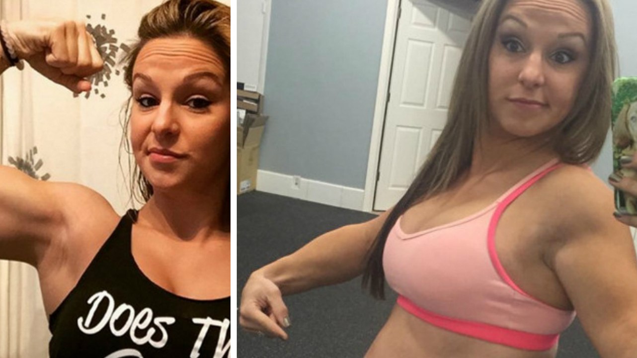 Im siebten Monat hat diese Fitness-Weltmeisterin einen Baby-Bauch wie keine andere