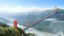China: Die Aizhai Brücke ist die längste Hängebrücke der Welt