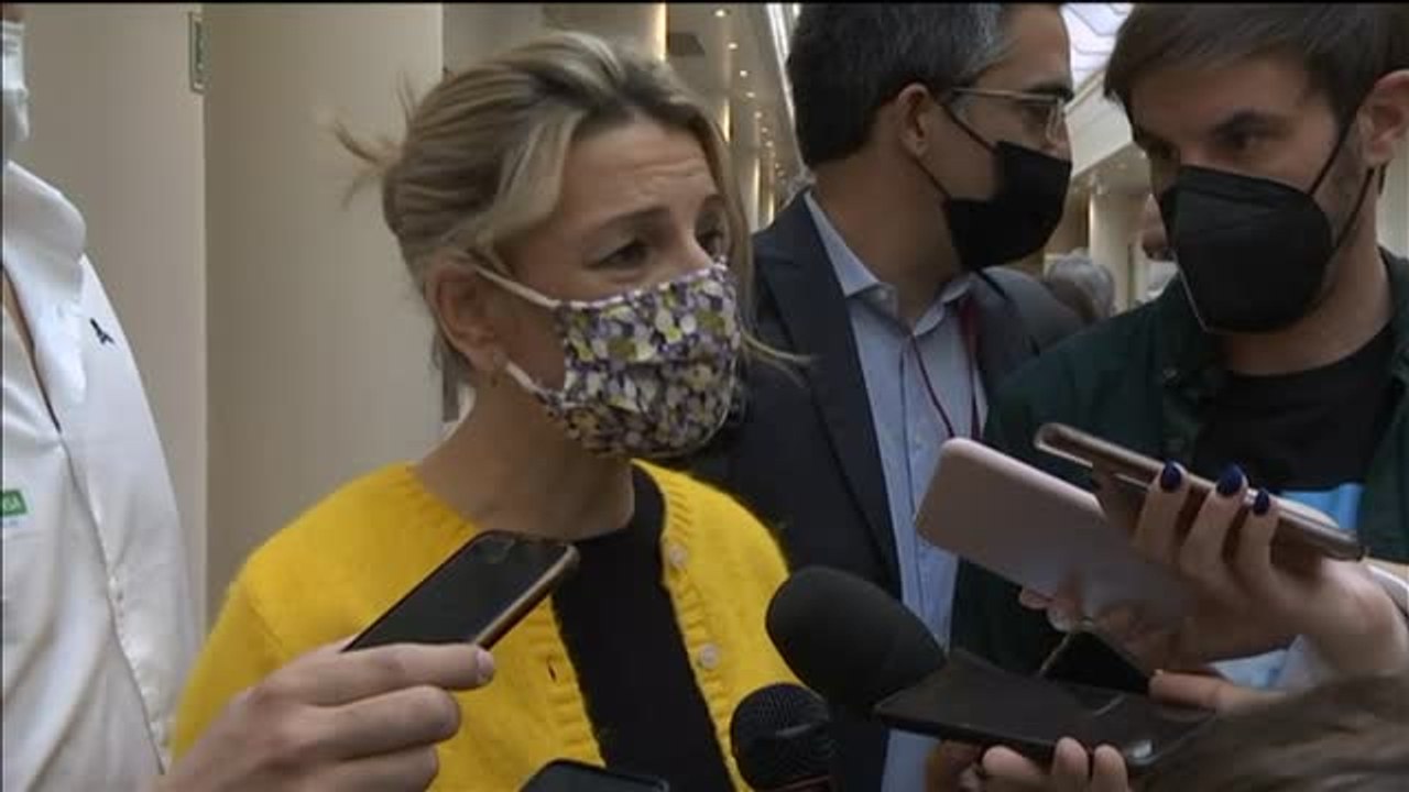 Díaz: "Los que voten 'no' a la reforma laboral tendrán que explicar a los trabajadores por qué quieren menos derechos"