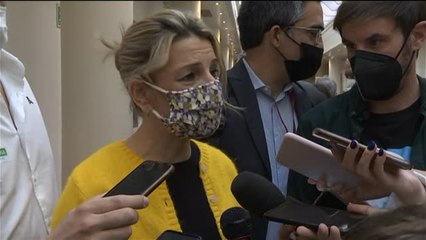 Díaz: "Los que voten 'no' a la reforma laboral tendrán que explicar a los trabajadores por qué quieren menos derechos"