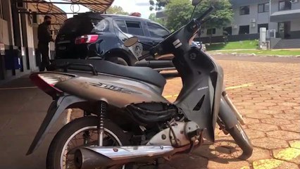 BPFron apreende motocicleta com chassi adulterado