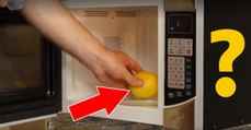Mehr Saft aus der Zitrone pressen - die Mikrowelle macht es möglich!