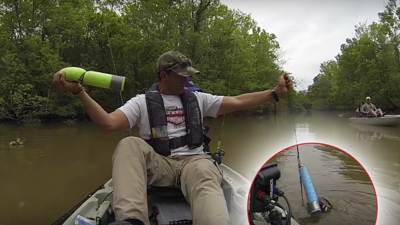 Er dachte, er hätte einen Wels an der Angel, doch was dann kam, war ein riesiges Krokodil!
