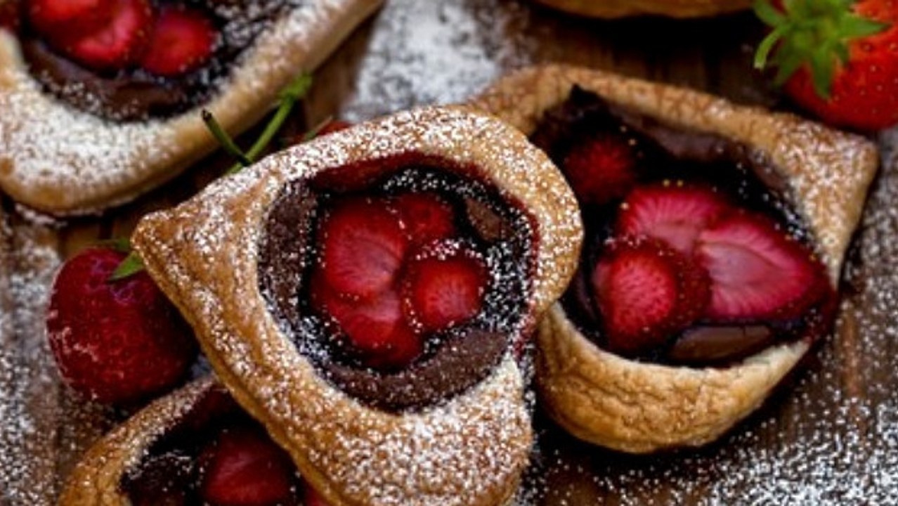 Leicht gemacht - Folge 19: Pariser Herz mit Erdbeeren und Nutella