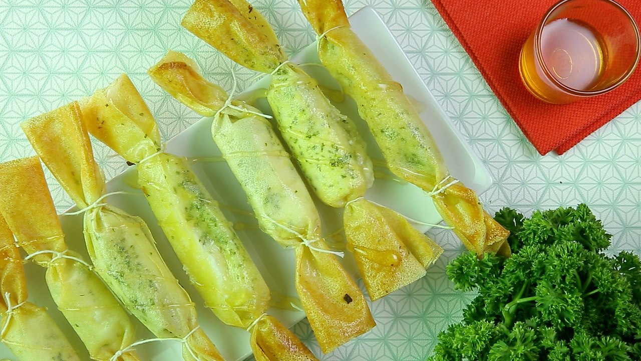 Ziegenkäse-Honig Wraps: Das Rezept für die köstlichen nordafrikanischen Teig-Taschen