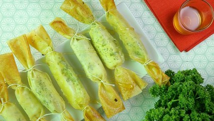 Ziegenkäse-Honig Wraps: Das Rezept für die köstlichen nordafrikanischen Teig-Taschen
