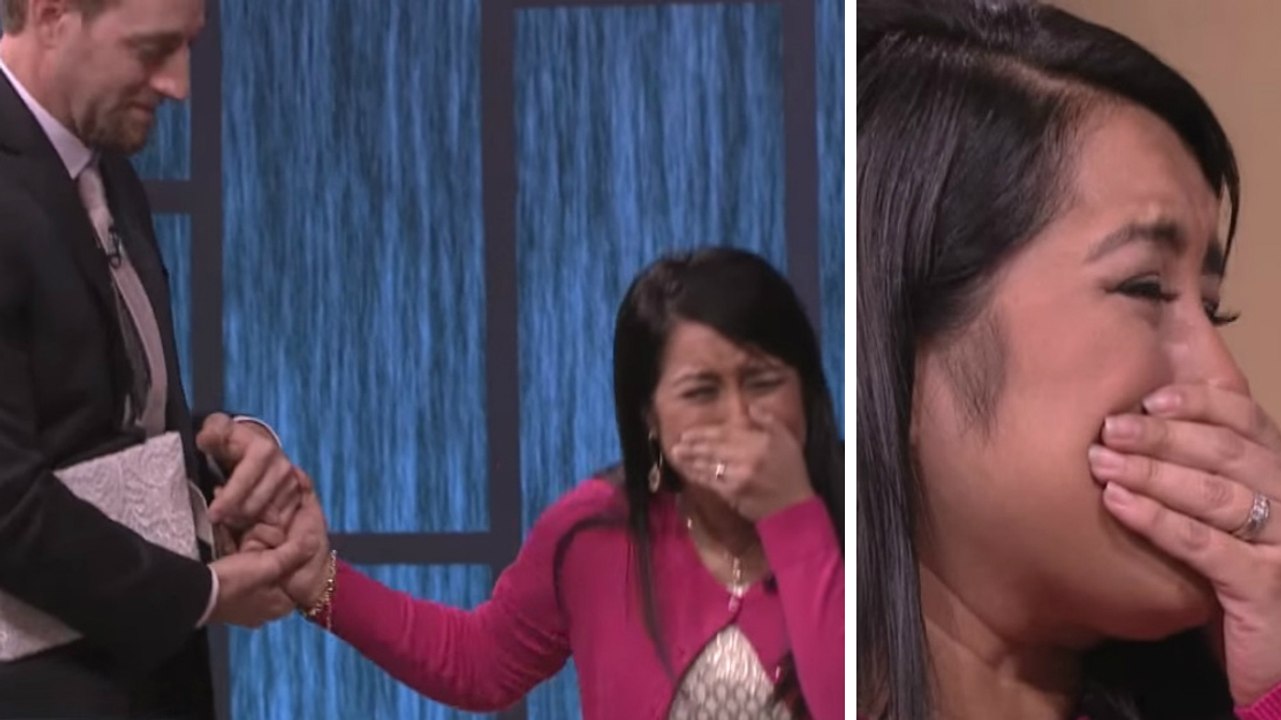 Sie bedauert immer, dass ihr Mann nicht romantisch ist... Doch auf diese Überraschung ist sie nicht gefasst