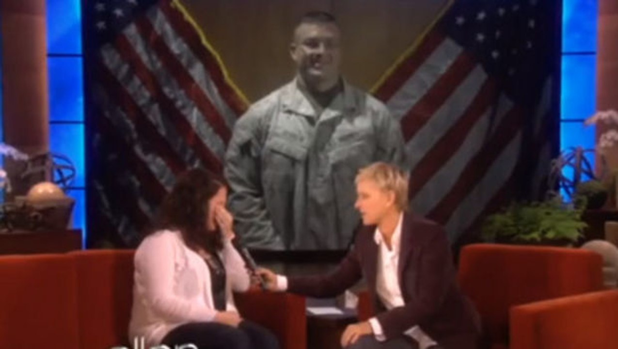 Diese Frau hat ihren Mann, einen Soldaten, seit Monaten nicht mehr gesehen. Das, was in der TV-Show passieren wird, ist unglaublich