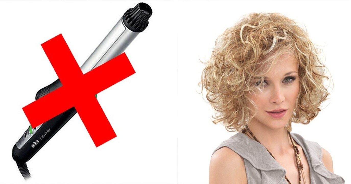 So macht man Locken mit Backpapier!