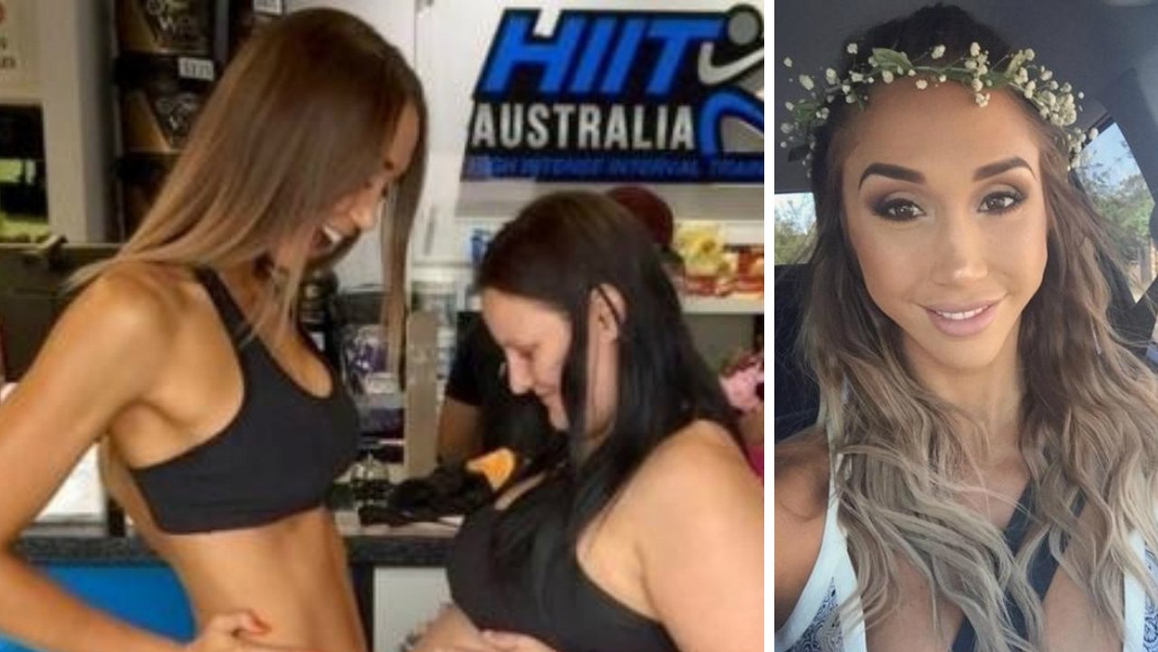 Chontel Duncan ist im 8. Monat schwanger und hat einen Bauch, der nicht wie andere ist