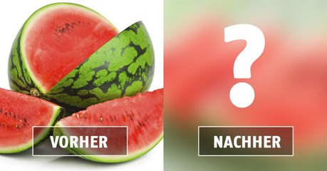 Was dieser Mann aus einer einfachen Wassermelone macht, ist unglaublich!