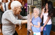 Eine 85-jährige Oma leidet seit Jahren an Skoliose und Bandscheibenvorfall und wird durch Yoga wie durch ein Wunder geheilt