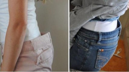 Hose im Rücken enger machen: So steht hinten der Bund der Hose nie wieder ab