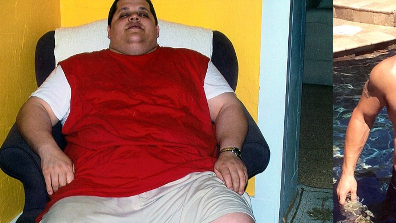 178 Kilo schwer: Er ändert eine Kleinigkeit und verliert die Hälfte seines Gewichts