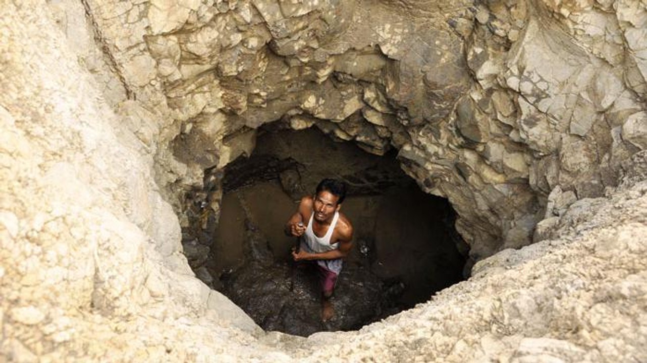 Er grub 40 Tage lang ein Wasserloch