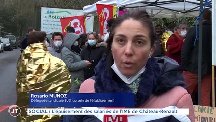 SOCIAL / L'épuisement des salariés de l'IME de Château-Renault