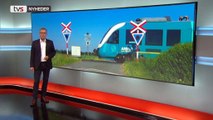 Borgere protesterer mod lukning af Jernbaneoverskæringer | Naboer vil blokere overskæring | Arriva | Banedanmark | 31-05-2018 | TV SYD @ TV2 Danmark