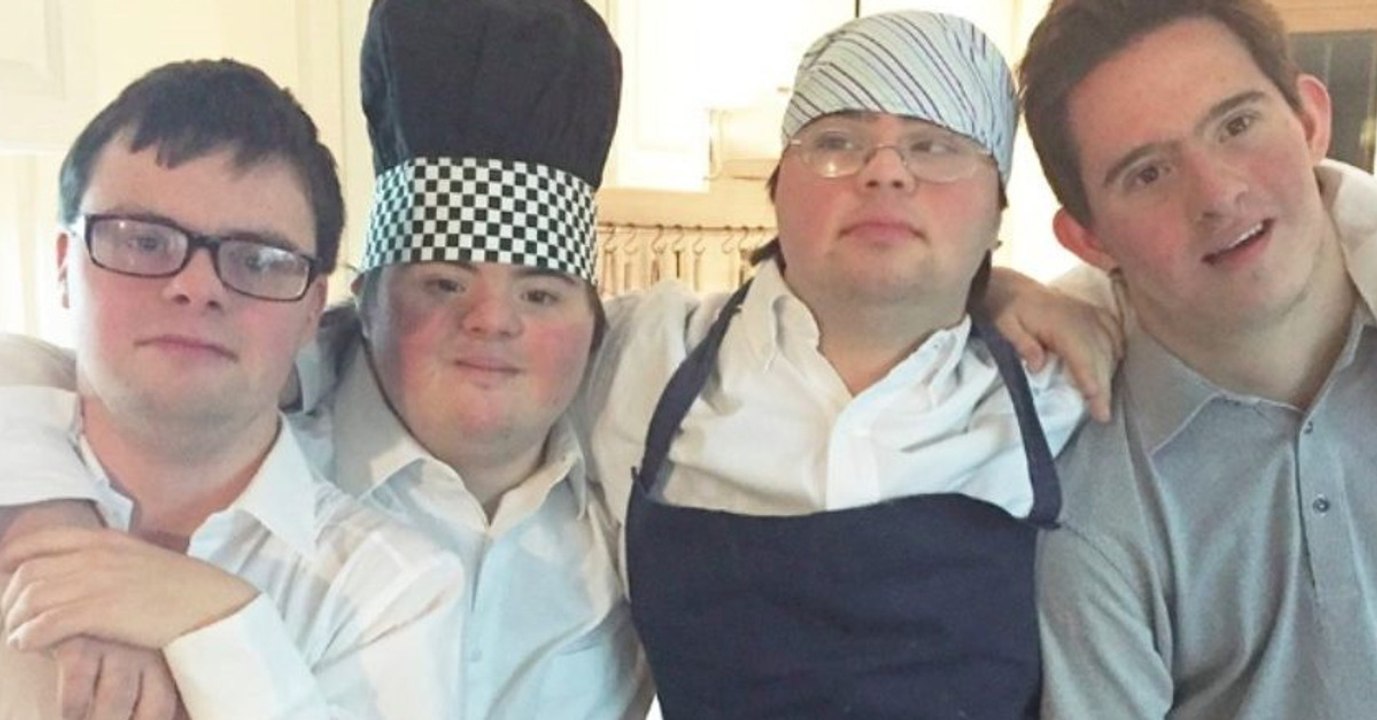 Junge Argentinier gründen trotz Trisomie 21 ein Start up mit Pizza-Partys