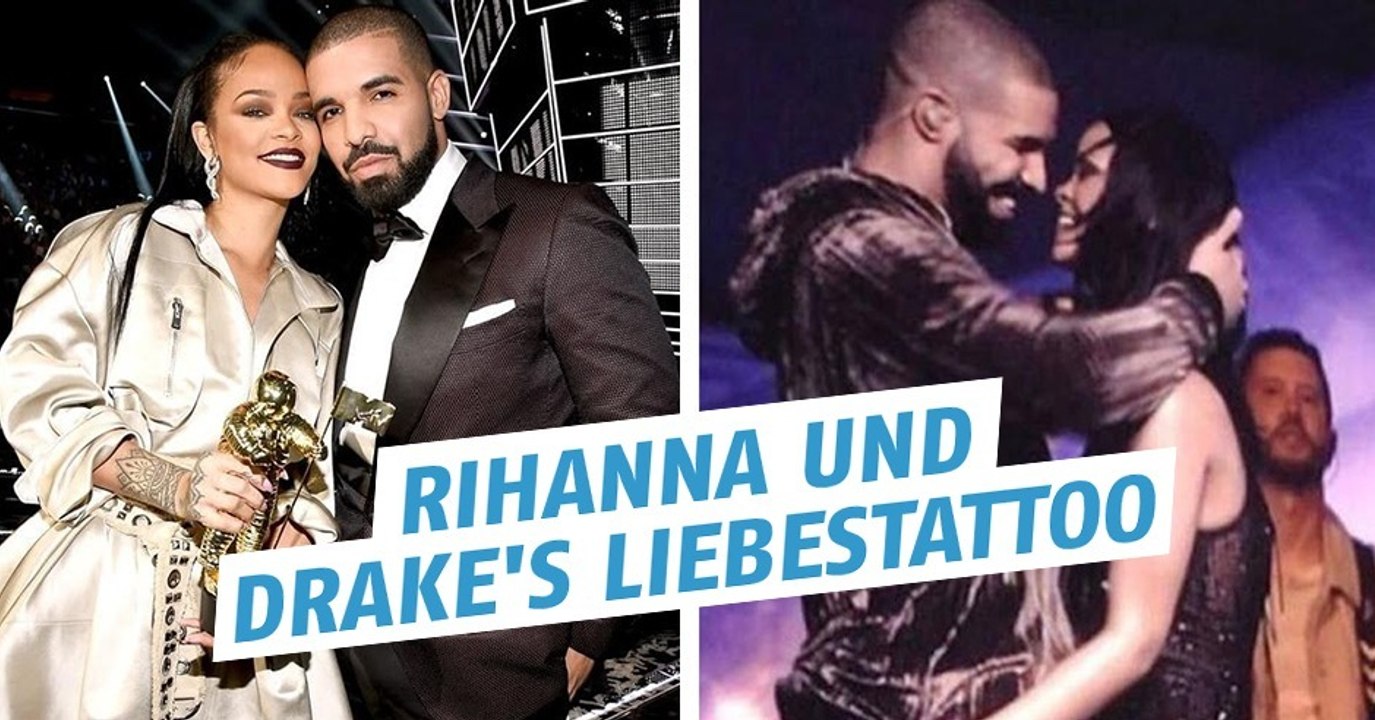 Rihanna und drake: liebesgeständnis auf der haut