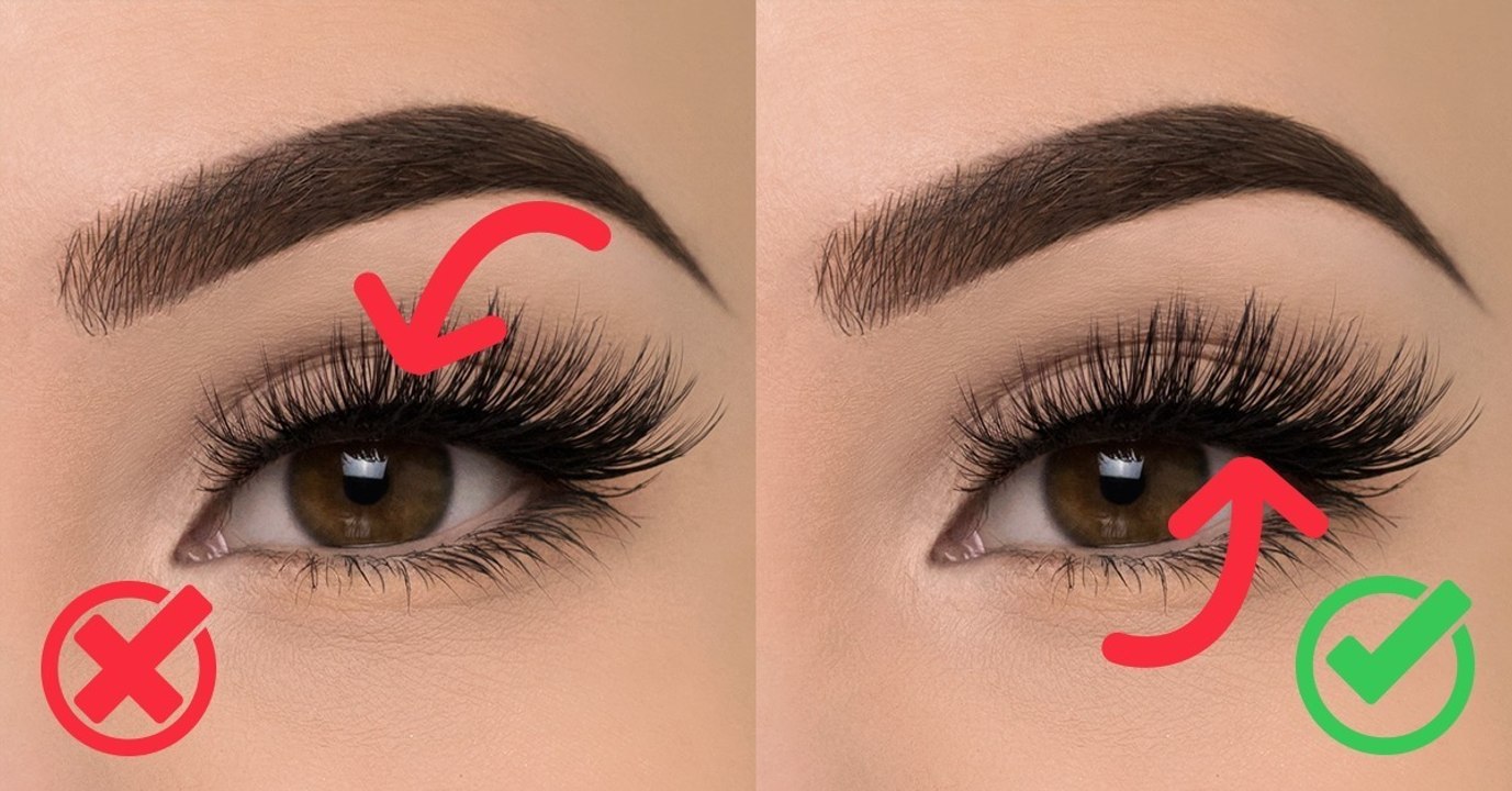 Für einen verführerischen Augenaufschlag: So bringt ihr künstliche Wimpern gekonnt an