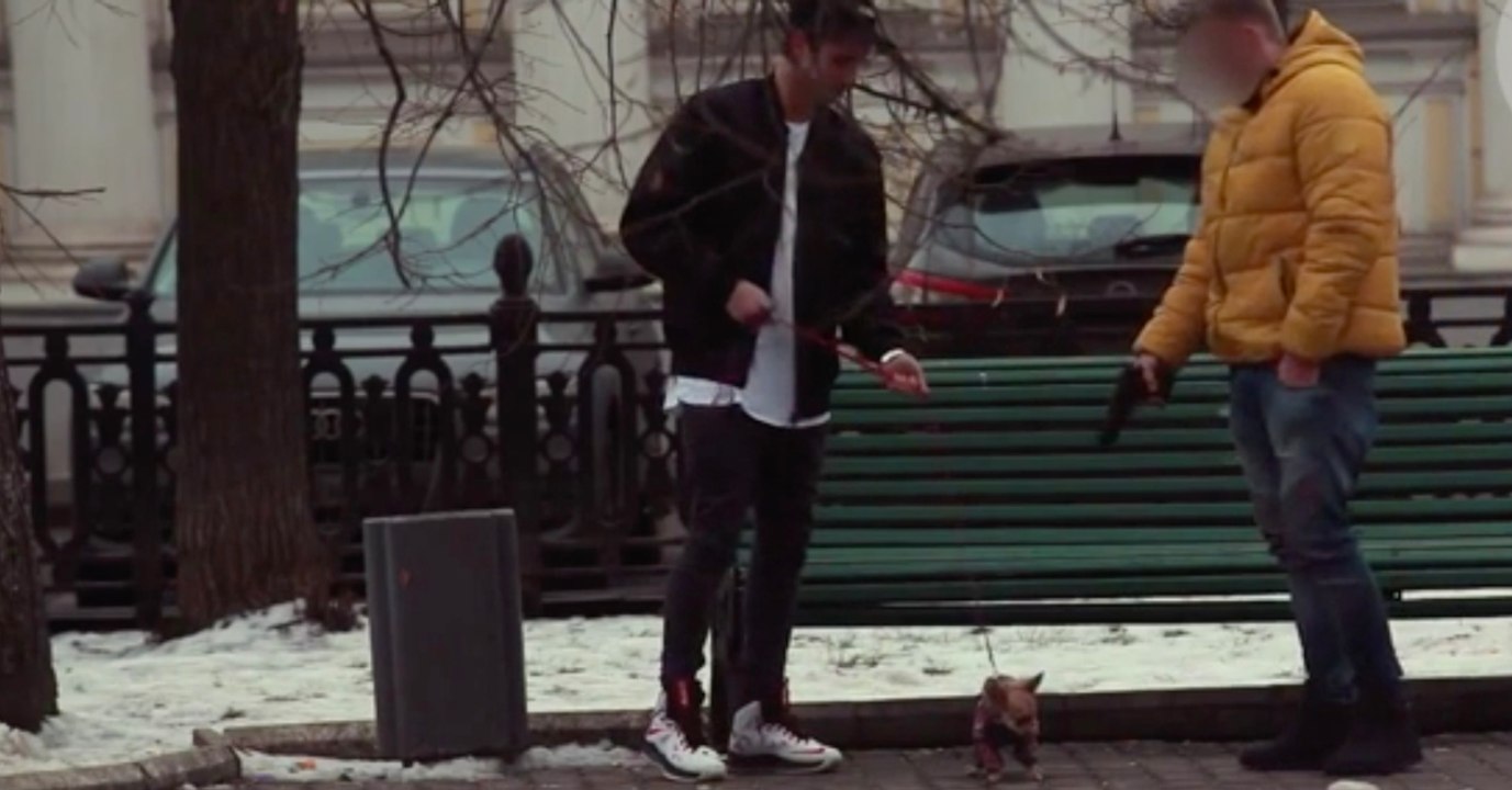 Für ein bißchen Geld soll er einen Hund erschießen! Seine Reaktion macht sprachlos