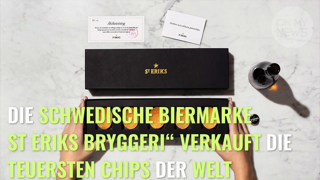 Die teuersten Kartoffelchips der Welt
