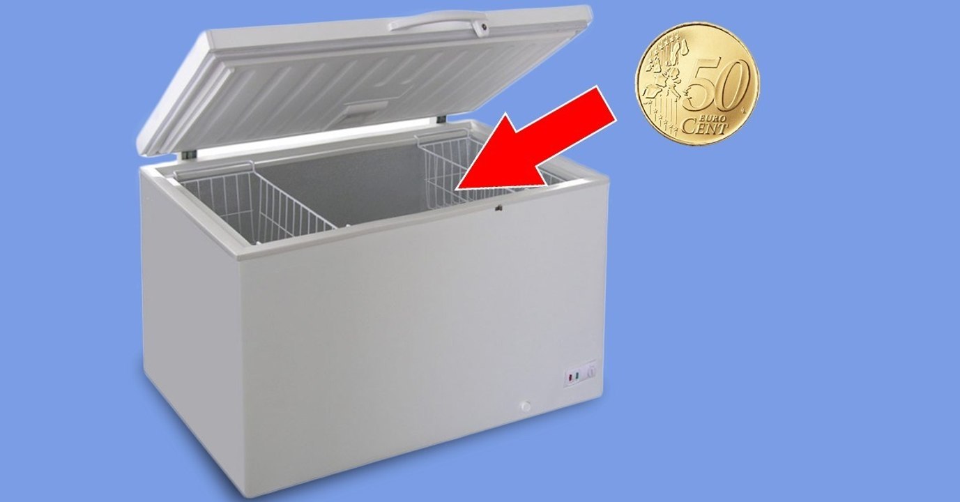 Wenn du eine Münze in deine Tiefkühltruhe legst, geht du ab sofort sicher, dass...