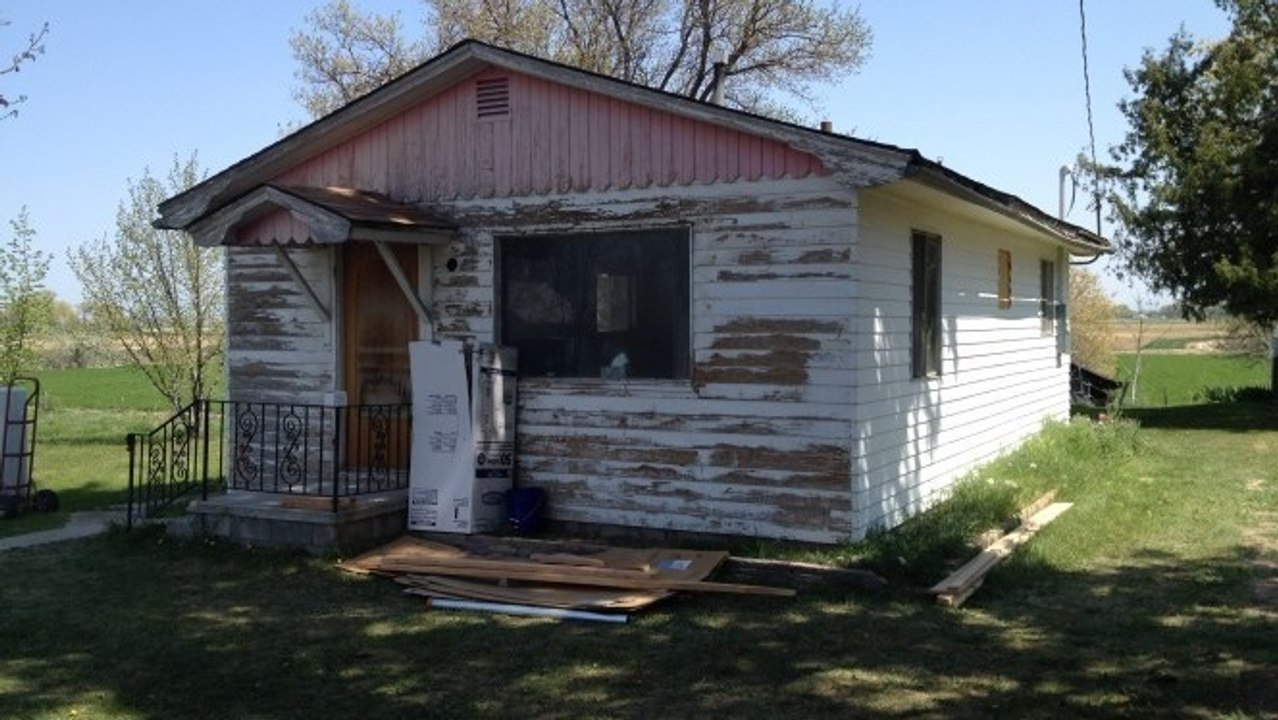 Die unglaubliche Verwandlung eines alten verwahrlosten Hauses