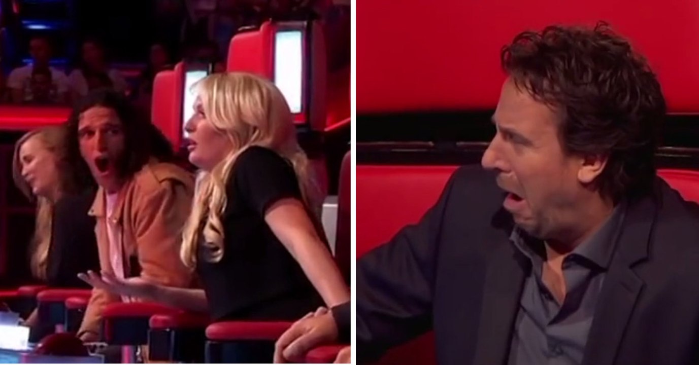 Die Juroren von The Voice drehen sich alle nach der ersten Note um! Diese Stimme geht unter die Haut!