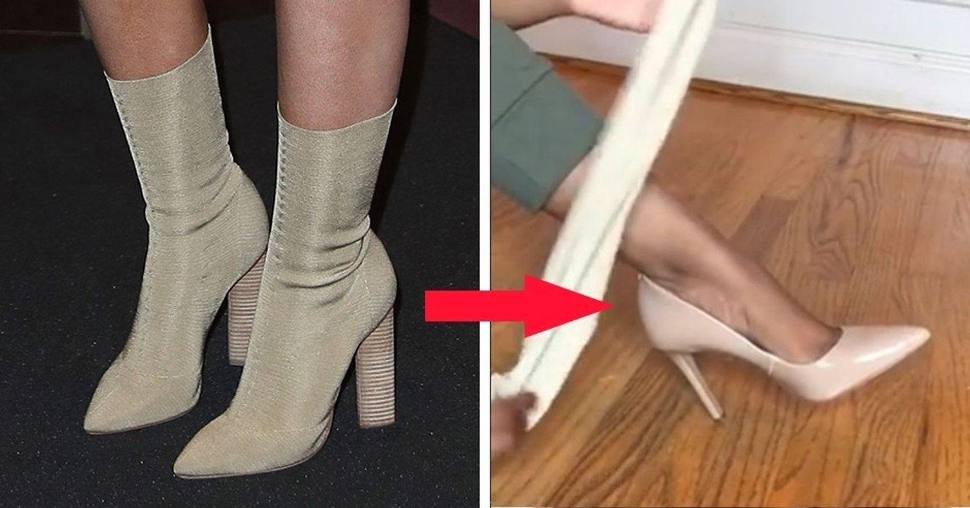 Wir zeigen dir, wie du die Knit Ankle Boots von Kanye West selbst machen kannst!