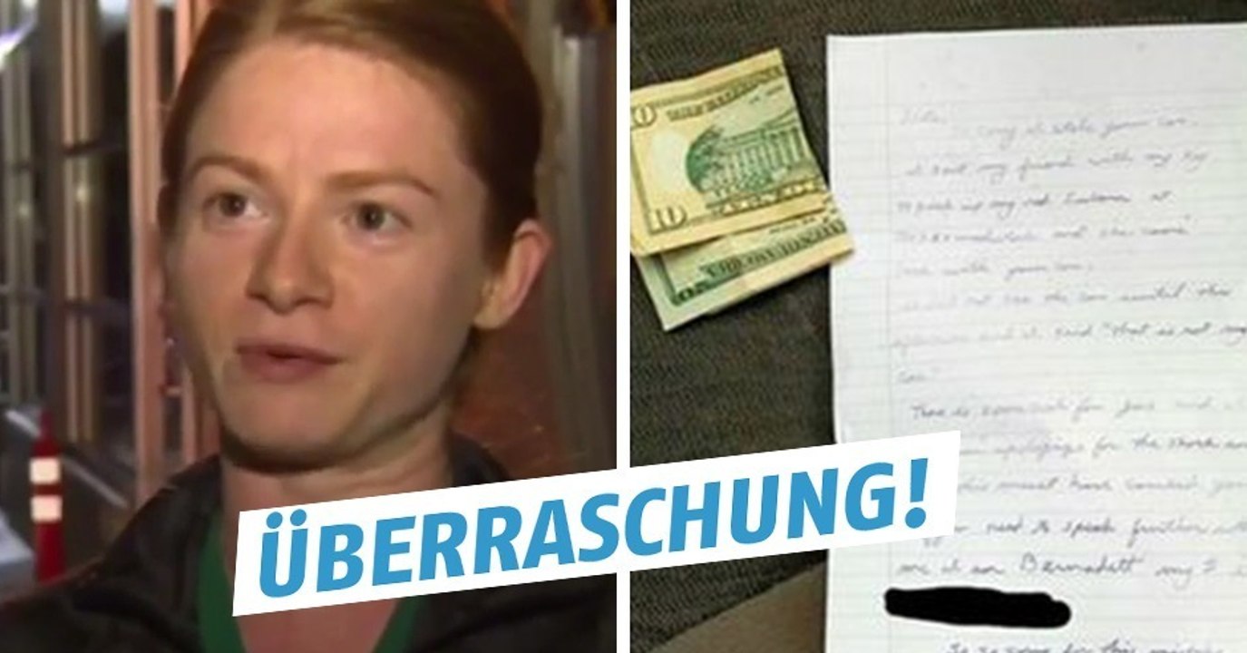 Ihr Auto wird gestohlen! Am nächsten Tag ist es wieder da....inklusive Spritgeld!