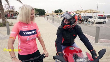 شاهد: وسط الكثبان والمناظر الخلابة.. "مضمار القدرة" أفضل وجهة لعشاق الدراجات في دبي