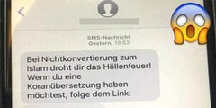 Droh-SMS von Salafisten werden in Deutschland verschickt