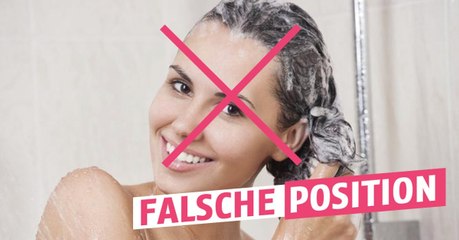 So wäschst Du Dir die Haare richtig, ohne sie auszutrocknen
