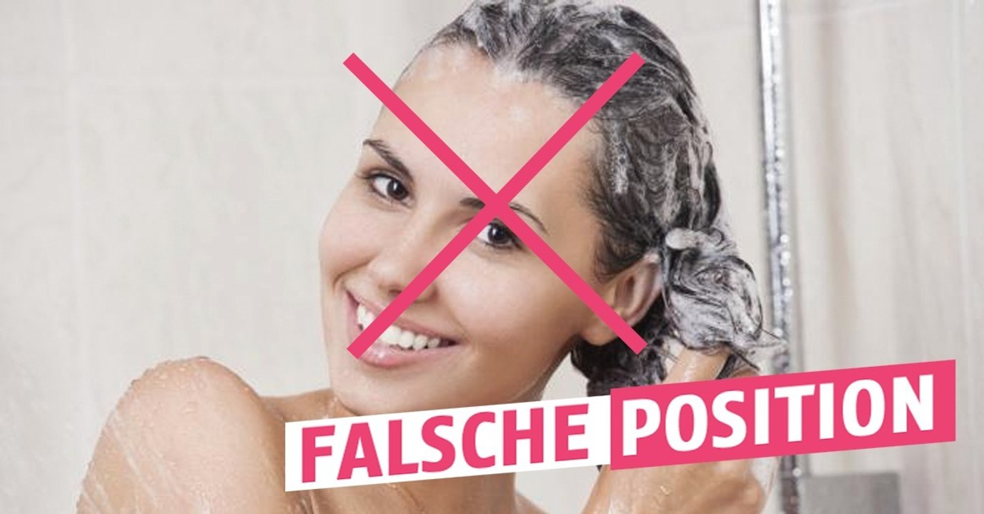 So wäschst Du Dir die Haare richtig, ohne sie auszutrocknen