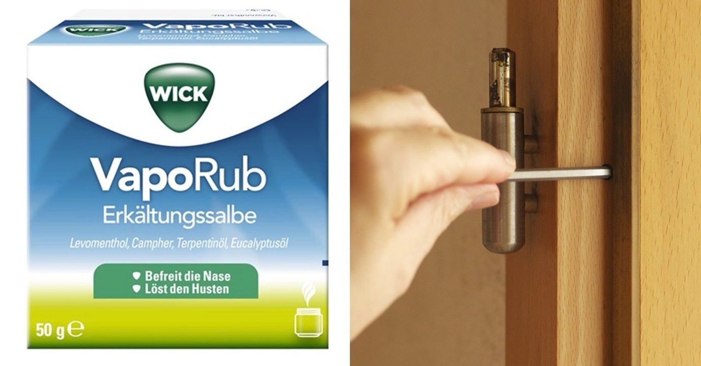 Vick VapoRub kann man auch für weitaus mehr Dinge benutzen als bekannt!