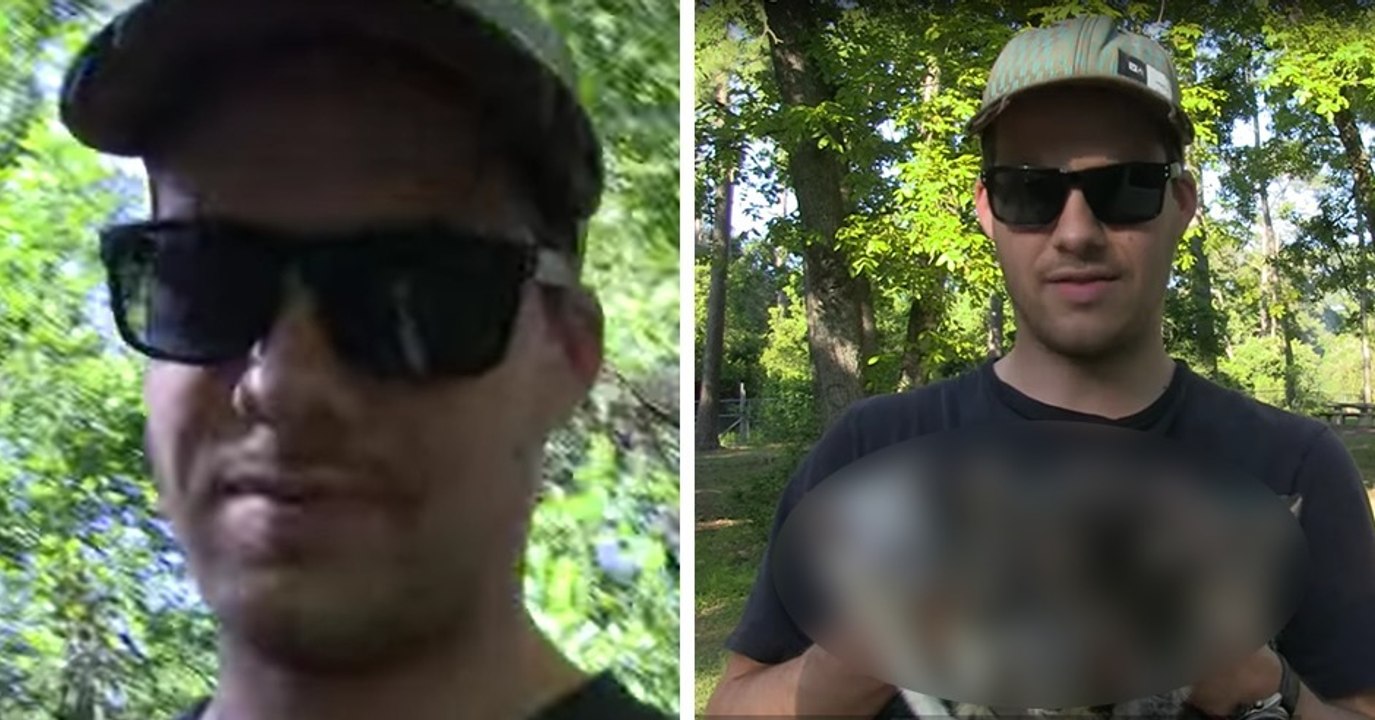 Er rettet Kätzchen, die einfach im Wald ausgesetzt wurden