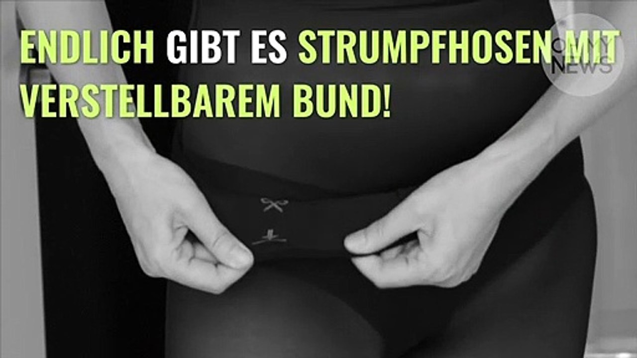 Das ist genial: Es gibt jetzt Strumpfhosen mit verstellbarem Bund