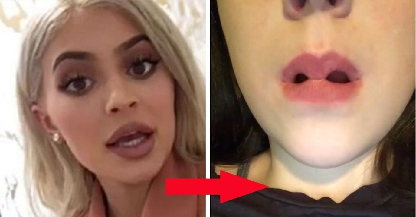 Kylie Jenner reagiert genervt auf Nachahmer-Produkte ihrer Lip Kits