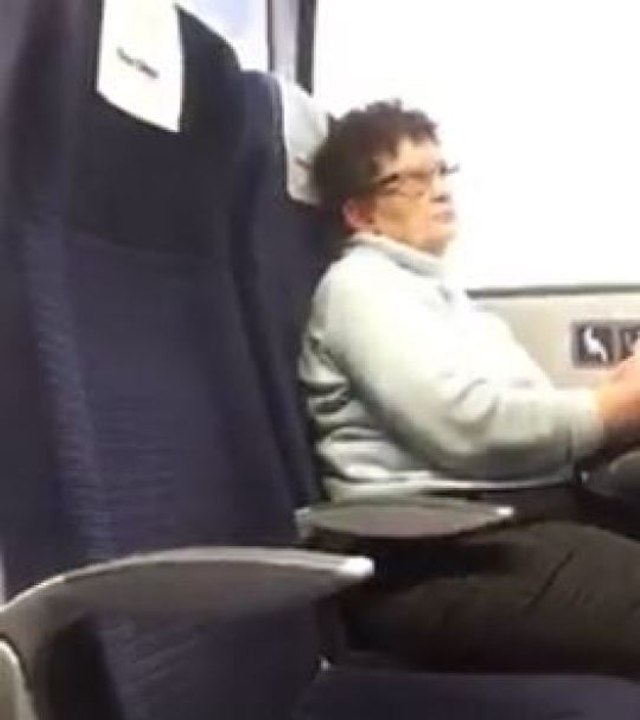 Ältere Frau lässt im Zug eine junge Frau des Platzes verweisen. Der Grund ist schockierend