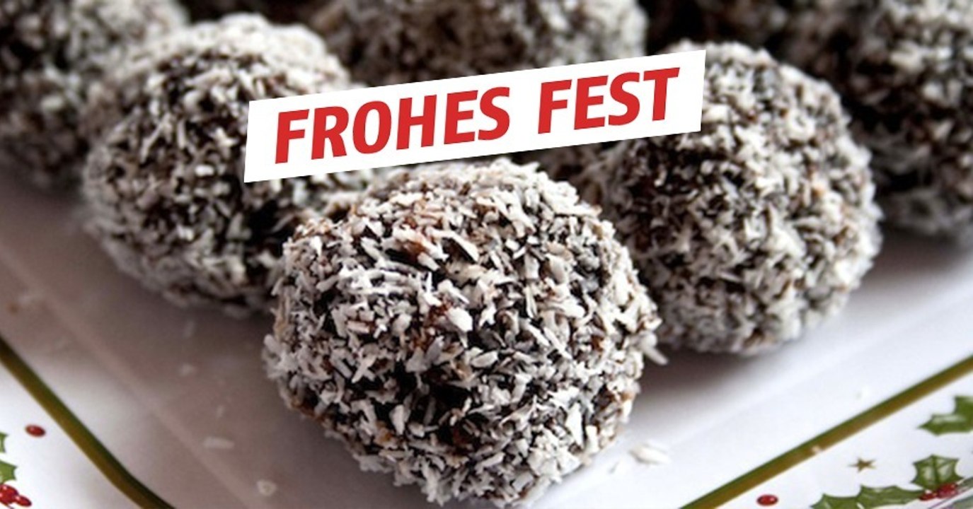 Rezept: Knusprige Schokoladentrüffel mit Kokosraspeln