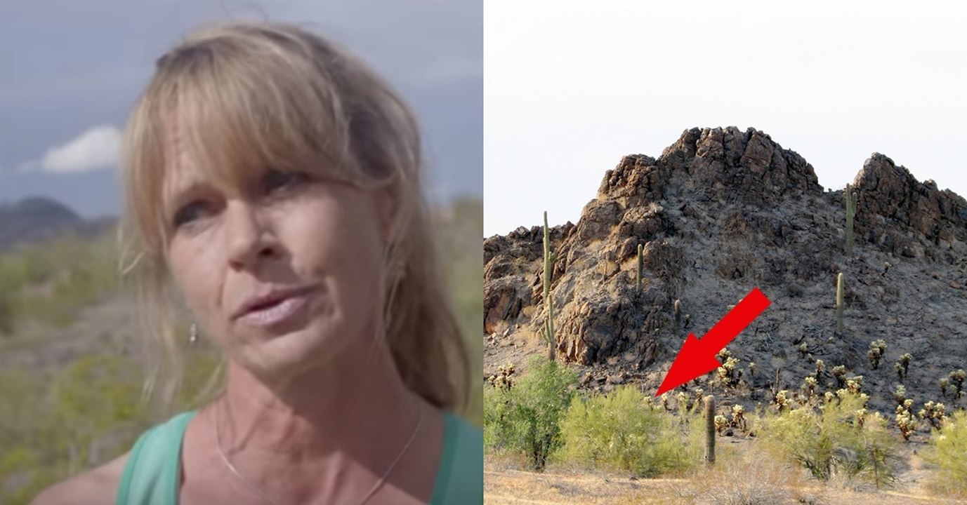 Sie geht in den Bergen spazieren. Was sie dort entdeckt, ist wirklich erschreckend!