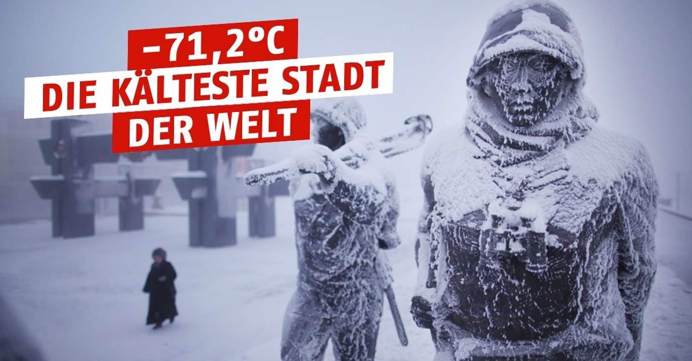 Oimjakon im Nordosten Sibiriens: Die kälteste Ortschaft der Welt!