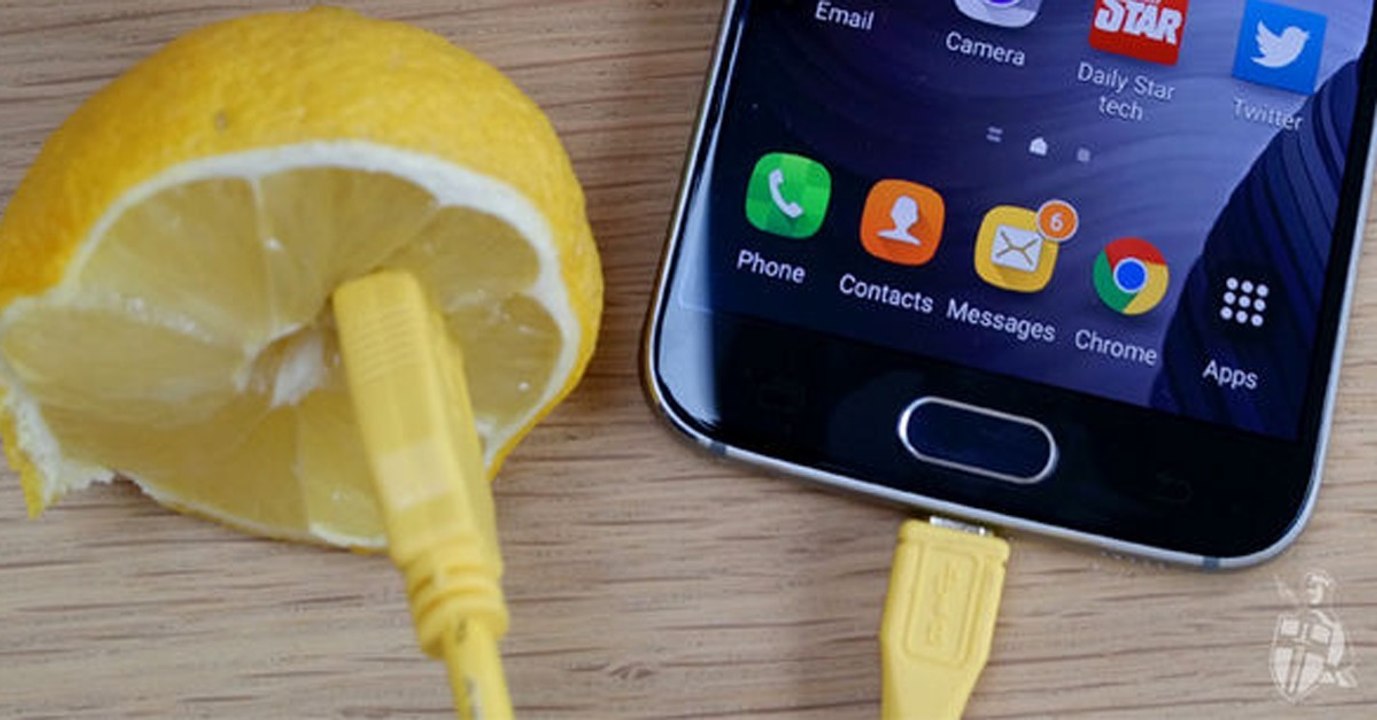 Akku mit Zitrone laden - ein weit verbreiteter Technologie-Irrglaube!