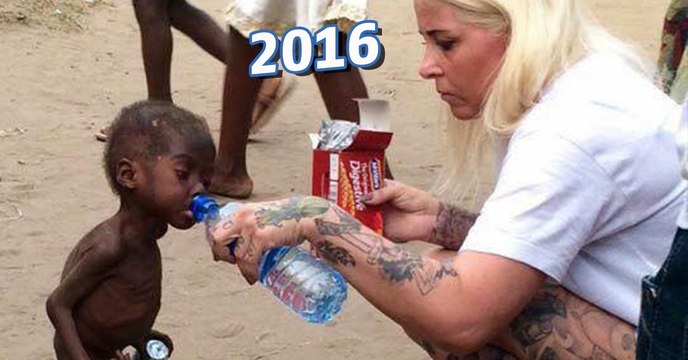 Bewegend! Das wurde aus dem kleinen, fast verhungerten Hope nach einem Jahr...