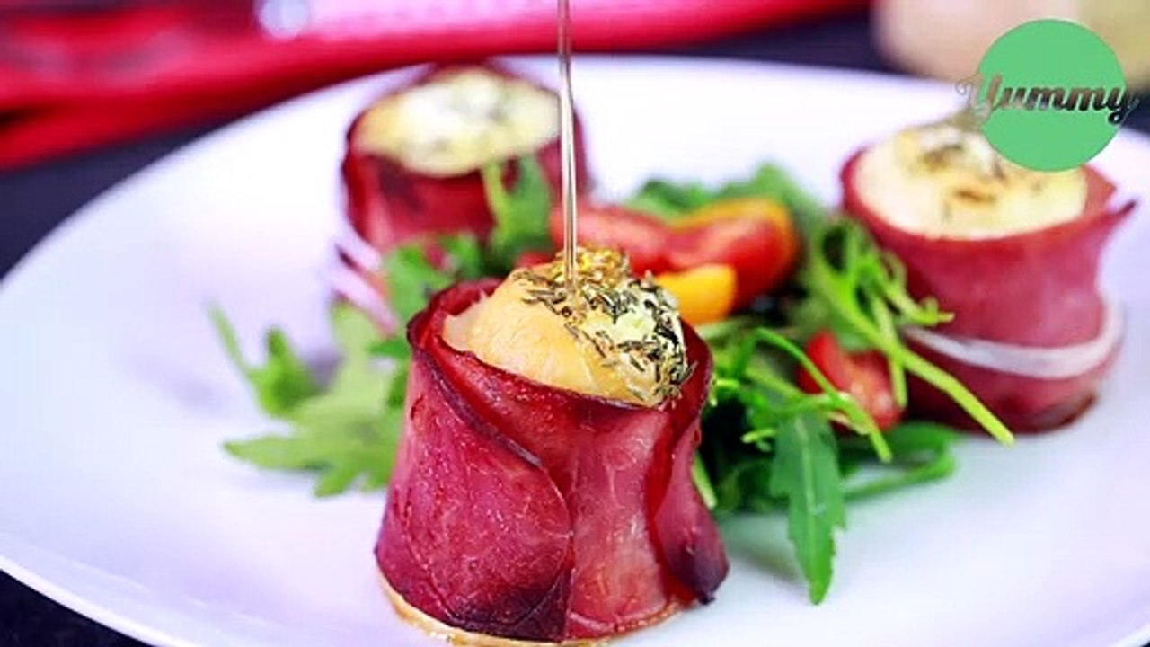 Rezept: Leckere Schinken-Ziegenkäse-Makis, eine clevere Alternative zum Original