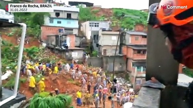 Search ongoing for Brazil deadly landslide victims