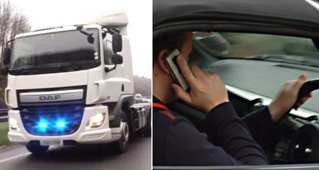 Die neue Geheimwaffe der britischen Polizei gegen Handys am Steuer