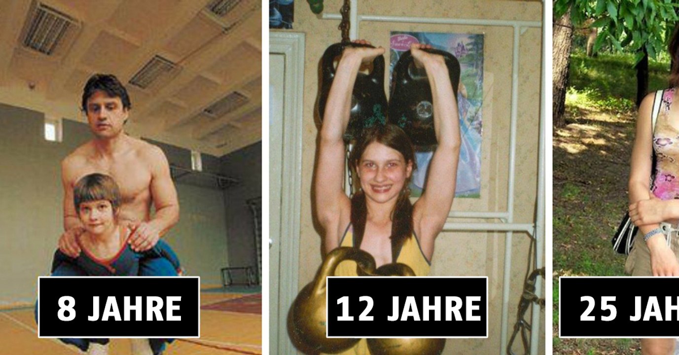 Mit 8 Jahren stemmte das Herkules-Mädchen seine Familie. Das ist 17 Jahre später aus ihr geworden!